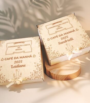 caixa de MDF personalizada com tampa interna e externa gravada