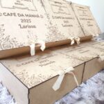 embalagem de MDF personalizada elegante e cheia de significado