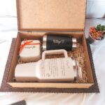 kit inspiração com garrafa 1,2L e porta-joia gravado a laser