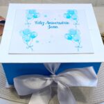 caixa cartonada personalizada ideal para convite de padrinhos